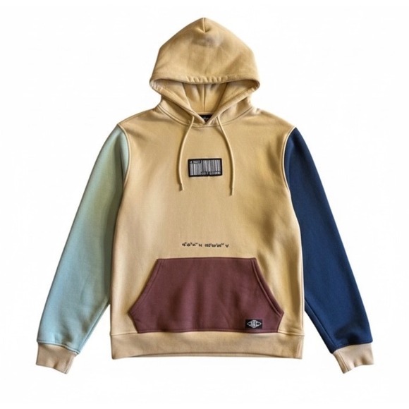 The Brooklyn Circus Other - The Brooklyn Circus BKc A Way Out There Colorblock Hoodie Sweatshirt Small